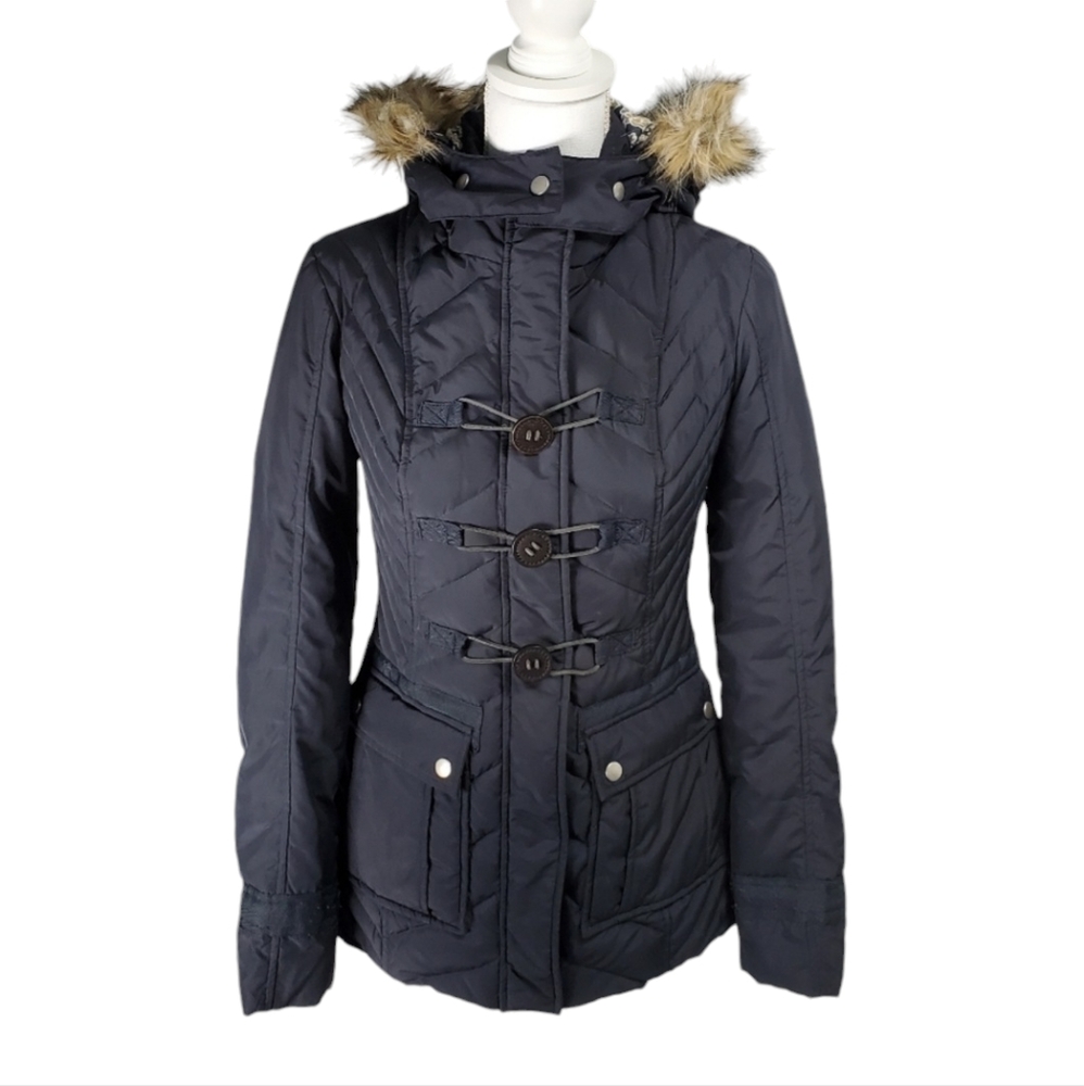 Free People Hooded Winter Jacket 0